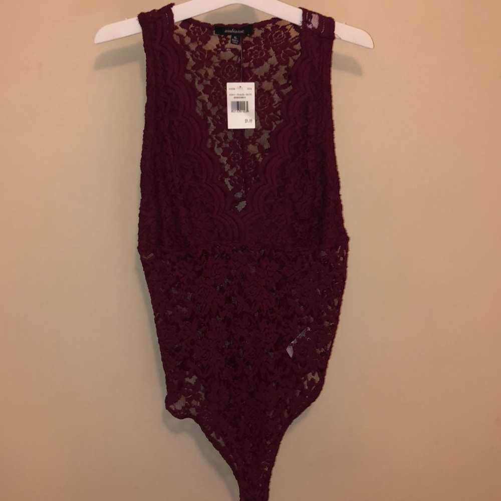 Lace floral bodysuits